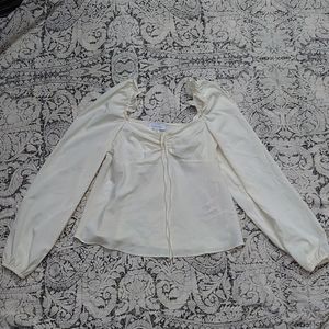 Topshop milkmaid top